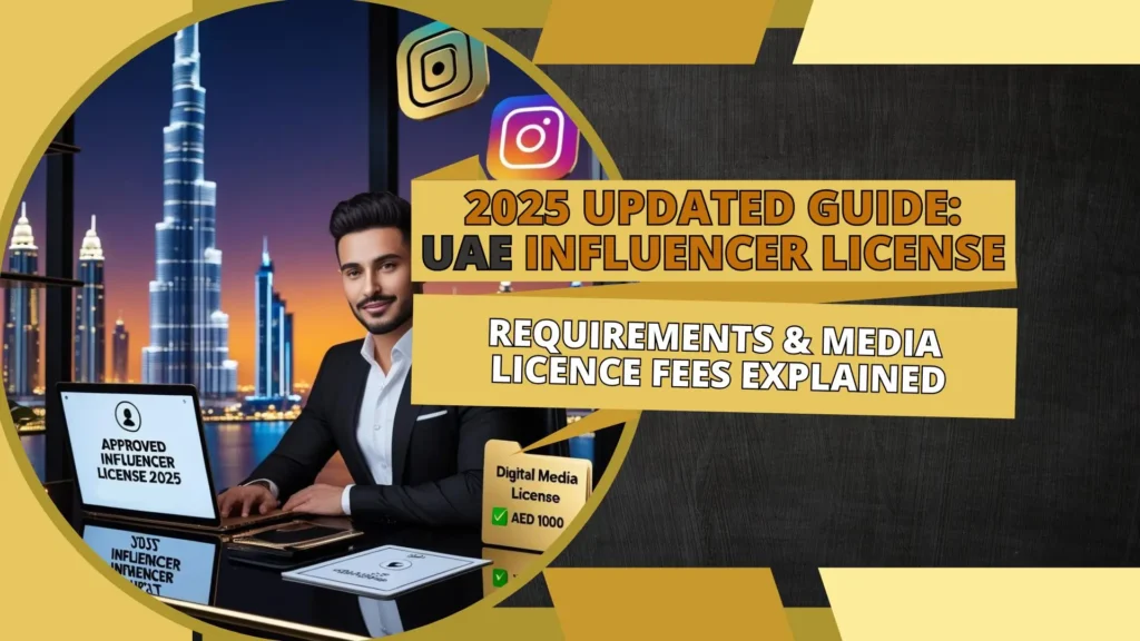 UAE influencer license requirements