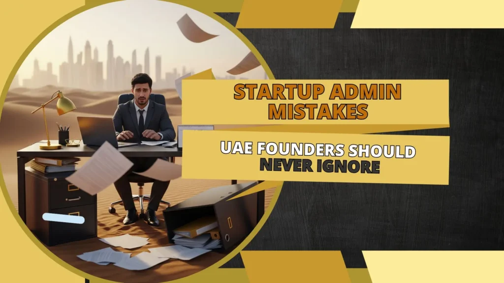 Startup Admin Mistakes UAE