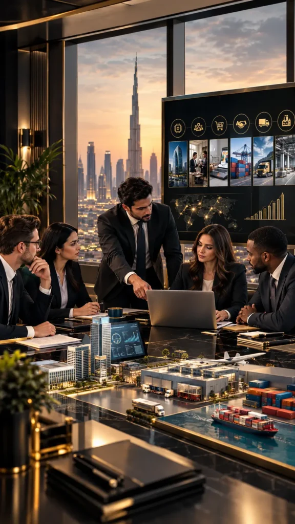 Entrepreneurs choosing a UAE Free Zone based on business activity