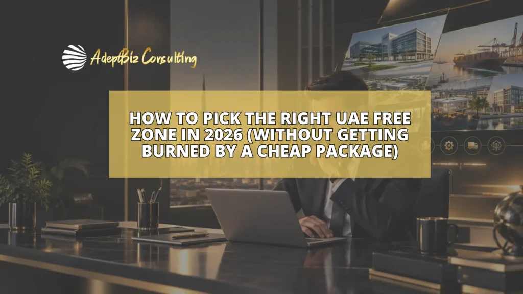 UAE Free Zone business selection guide for entrepreneurs in 2026